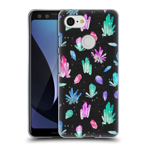 Andrea Lauren Design Assorted Crystals Soft Gel Case for Google Pixel 3