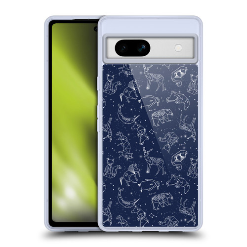 Andrea Lauren Design Assorted Constellations Soft Gel Case for Google Pixel 7a
