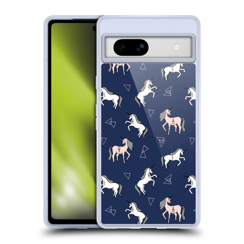 Andrea Lauren Design Assorted Unicorn Soft Gel Case for Google Pixel 7a