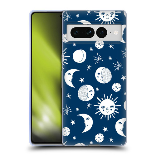 Andrea Lauren Design Assorted Sun Moon Soft Gel Case for Google Pixel 7 Pro