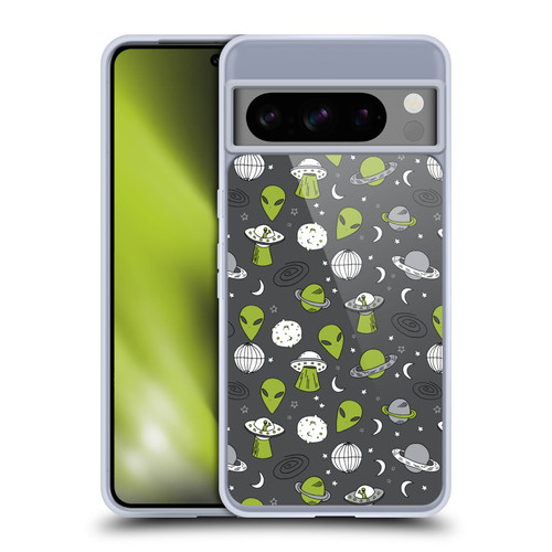 Andrea Lauren Design Assorted Aliens Soft Gel Case for Google Pixel 8 Pro