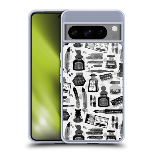 Andrea Lauren Design Assorted Calligraphy Soft Gel Case for Google Pixel 8 Pro