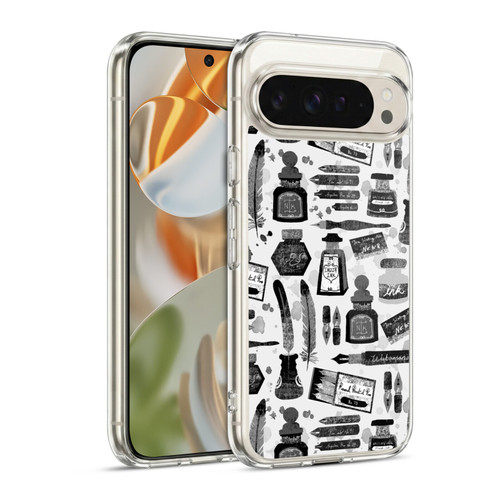 Andrea Lauren Design Assorted Calligraphy Soft Gel Case for Google Pixel 9 / Pixel 9 Pro