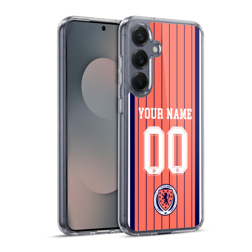Custom Customised Personalised Scotland National Team 2026/27 Kit Away Soft Gel Case for Samsung Galaxy S25+
