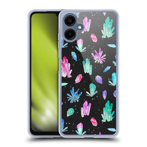 Andrea Lauren Design Assorted Crystals Soft Gel Case for Samsung Galaxy A06 4G