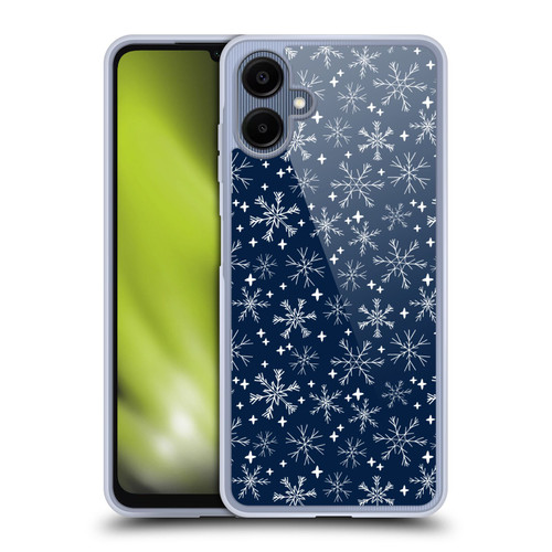 Andrea Lauren Design Assorted Snowflakes Soft Gel Case for Samsung Galaxy A06 4G