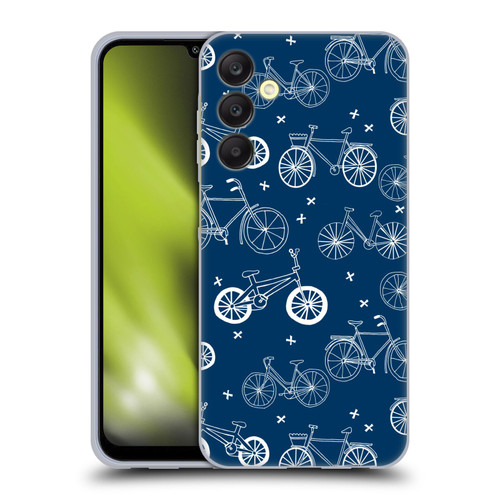 Andrea Lauren Design Assorted Bicycles Soft Gel Case for Samsung Galaxy A25 5G