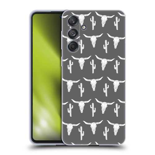 Andrea Lauren Design Assorted Skulls Soft Gel Case for Samsung Galaxy M55 5G