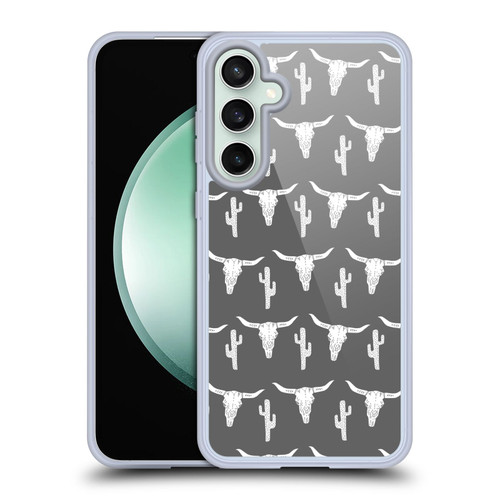 Andrea Lauren Design Assorted Skulls Soft Gel Case for Samsung Galaxy S23 FE 5G & MagSafe