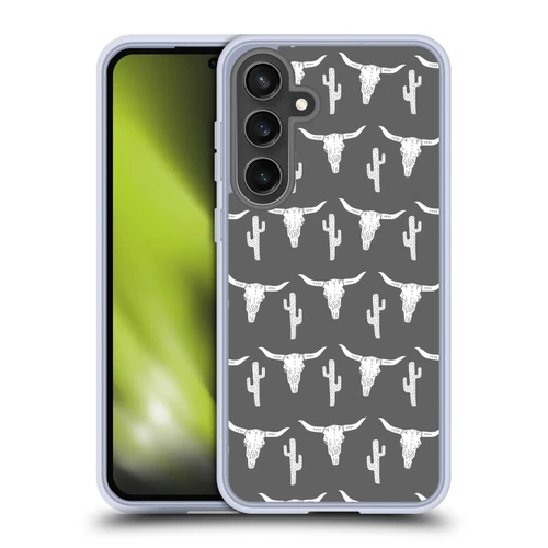 Andrea Lauren Design Assorted Skulls Soft Gel Case for Samsung Galaxy S24 FE & MagSafe