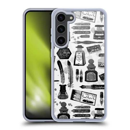 Andrea Lauren Design Assorted Calligraphy Soft Gel Case for Samsung Galaxy S23+ 5G & MagSafe