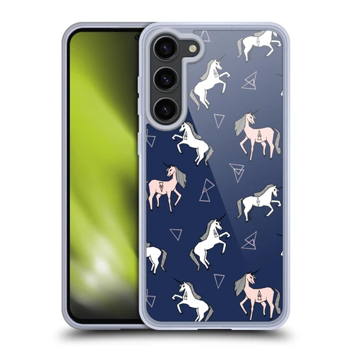 Andrea Lauren Design Assorted Unicorn Soft Gel Case for Samsung Galaxy S23+ 5G & MagSafe