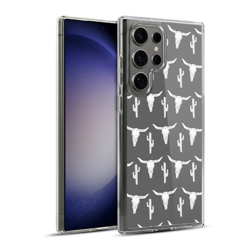 Andrea Lauren Design Assorted Skulls Soft Gel Case for Samsung Galaxy S23 Ultra 5G & MagSafe