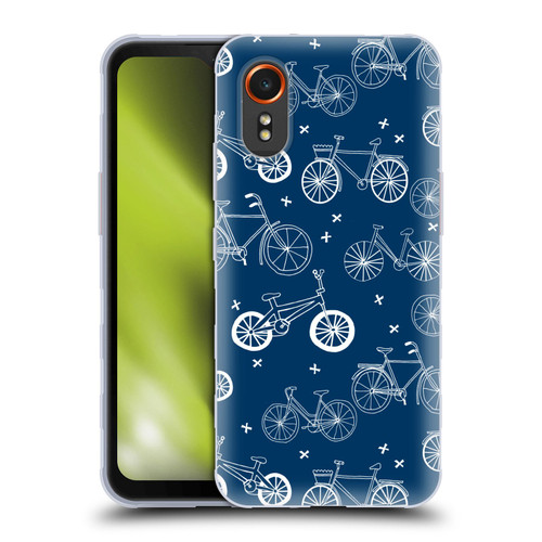 Andrea Lauren Design Assorted Bicycles Soft Gel Case for Samsung Galaxy Xcover7 5G