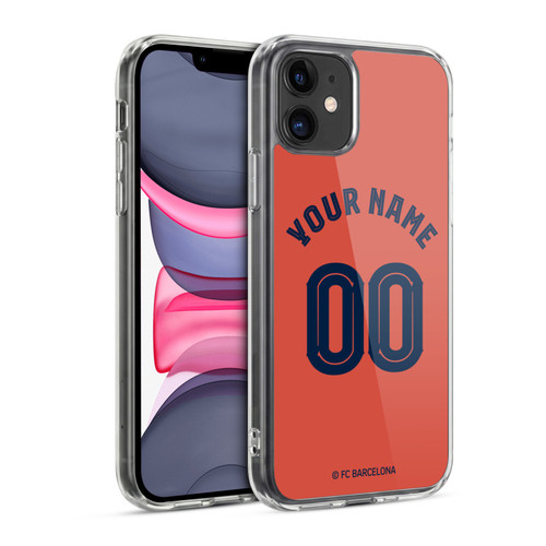 Custom Customised Personalised FC Barcelona 2025/26 Kit Third Soft Gel Case for Apple iPhone 11