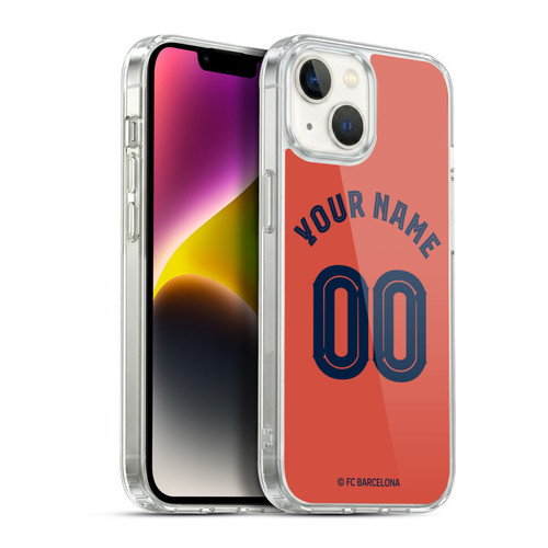 Custom Customised Personalised FC Barcelona 2025/26 Kit Third Soft Gel Case for Apple iPhone 14