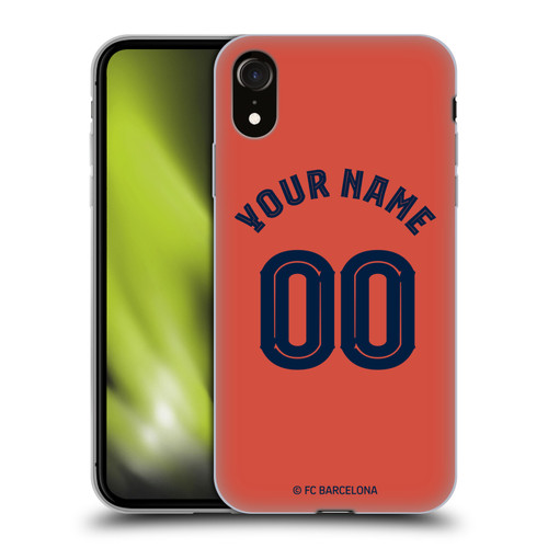 Custom Customised Personalised FC Barcelona 2025/26 Kit Third Soft Gel Case for Apple iPhone XR