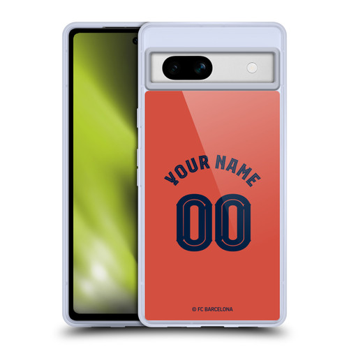 Custom Customised Personalised FC Barcelona 2025/26 Kit Third Soft Gel Case for Google Pixel 7a
