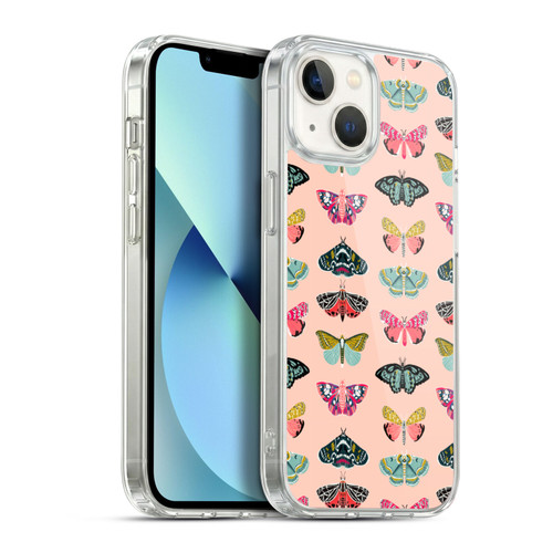Andrea Lauren Design Lady Like Moths Soft Gel Case for Apple iPhone 13