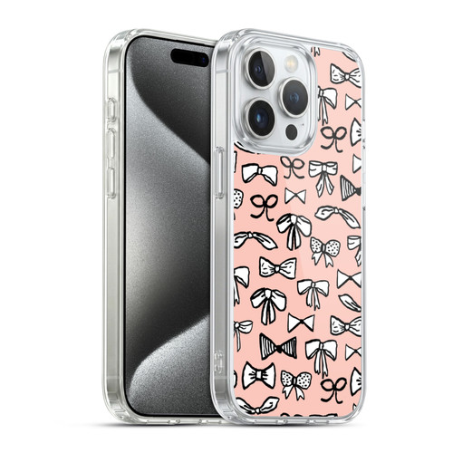 Andrea Lauren Design Lady Like Bow Soft Gel Case for Apple iPhone 15 Pro & MagSafe