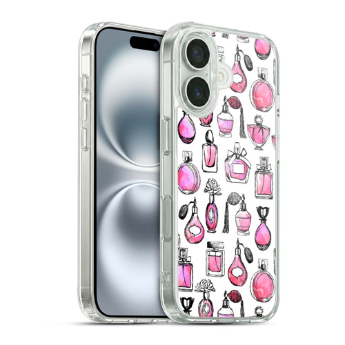 Andrea Lauren Design Lady Like Perfumes Soft Gel Case for Apple iPhone 16 & MagSafe