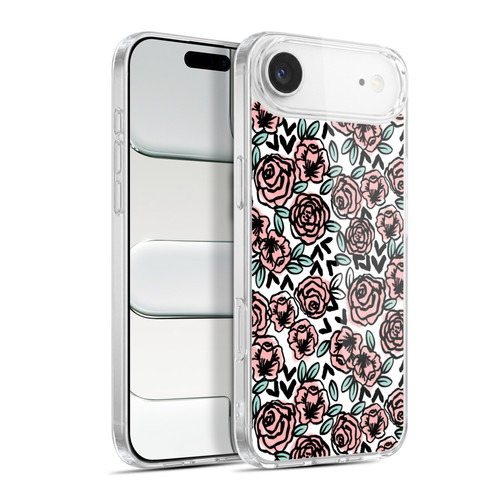 Andrea Lauren Design Lady Like Pink Floral Soft Gel Case for Apple iPhone 17 Air