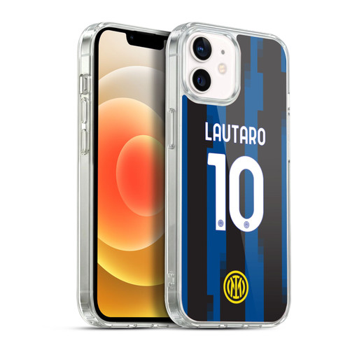 Fc Internazionale Milano 2023/24 Players Home Kit Lautaro Martínez Soft Gel Case for Apple iPhone 12 / iPhone 12 Pro & MagSafe