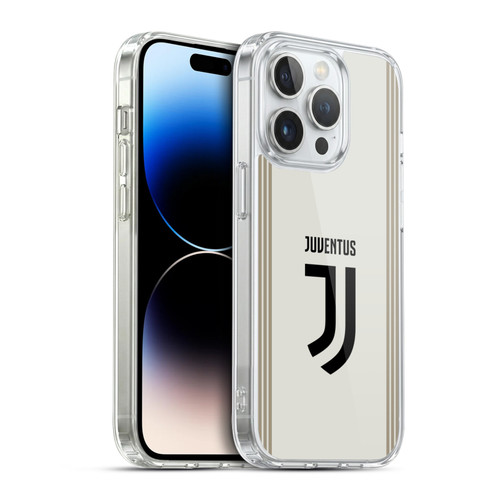 Juventus Football Club 2018/19 Race Kit Away Soft Gel Case for Apple iPhone 14 Pro & MagSafe