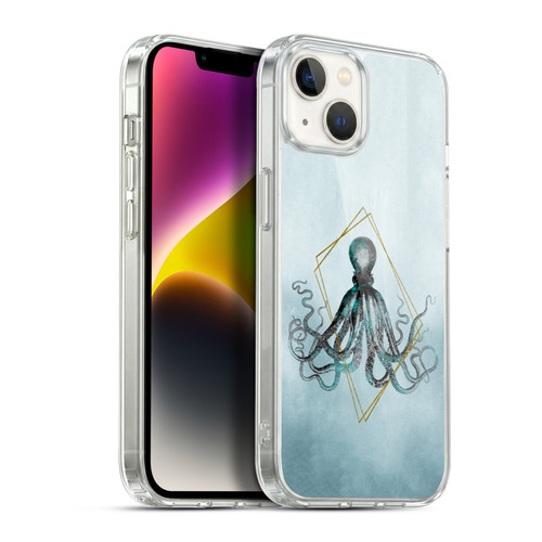 LebensArt Beings Octopus Soft Gel Case for Apple iPhone 14 Plus & MagSafe