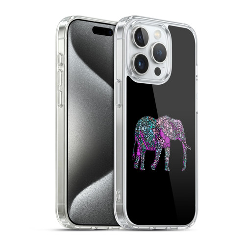 LebensArt Beings Elephant Soft Gel Case for Apple iPhone 15 Pro & MagSafe
