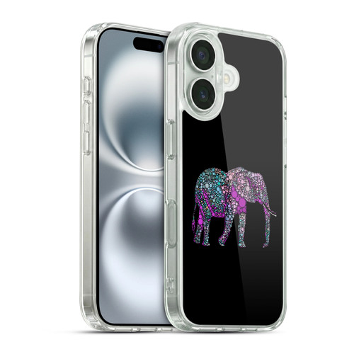 LebensArt Beings Elephant Soft Gel Case for Apple iPhone 16 & MagSafe