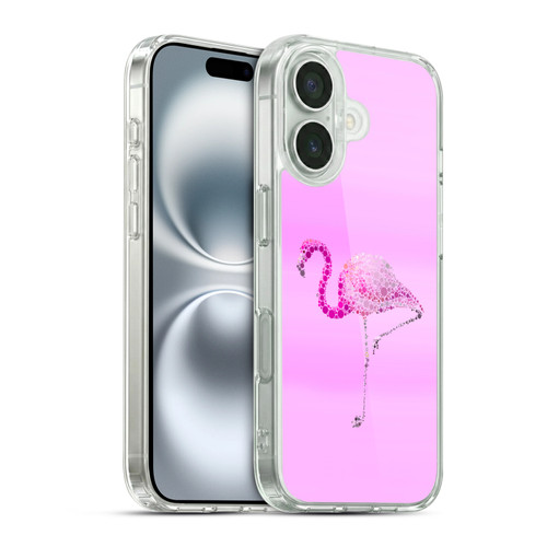 LebensArt Beings Pink Soft Gel Case for Apple iPhone 16 & MagSafe