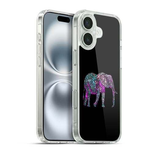 LebensArt Beings Elephant Soft Gel Case for Apple iPhone 16 Plus & MagSafe