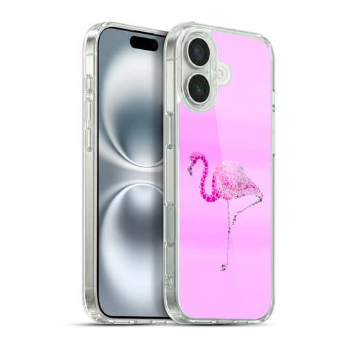 LebensArt Beings Pink Soft Gel Case for Apple iPhone 16 Plus & MagSafe