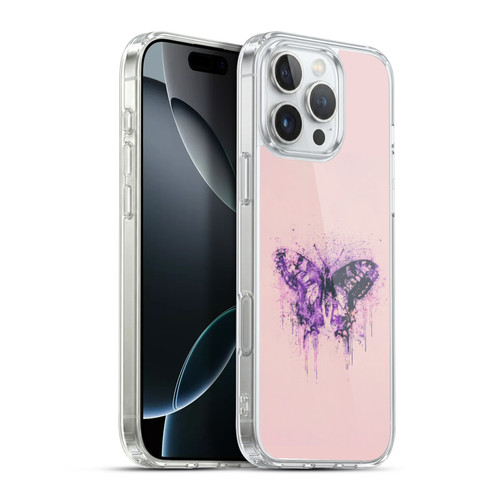 LebensArt Beings Butterfly Soft Gel Case for Apple iPhone 16 Pro Max & MagSafe