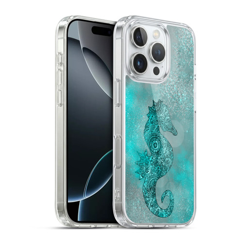 LebensArt Beings Seahorse Soft Gel Case for Apple iPhone 16 Pro & MagSafe