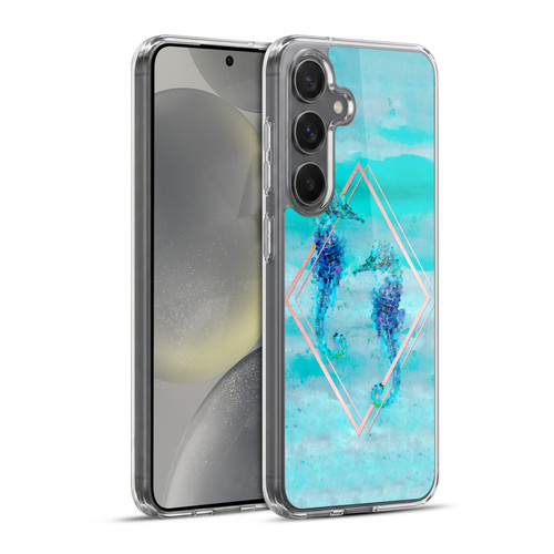 LebensArt Beings Lovers Soft Gel Case for Samsung Galaxy S24+ 5G & MagSafe