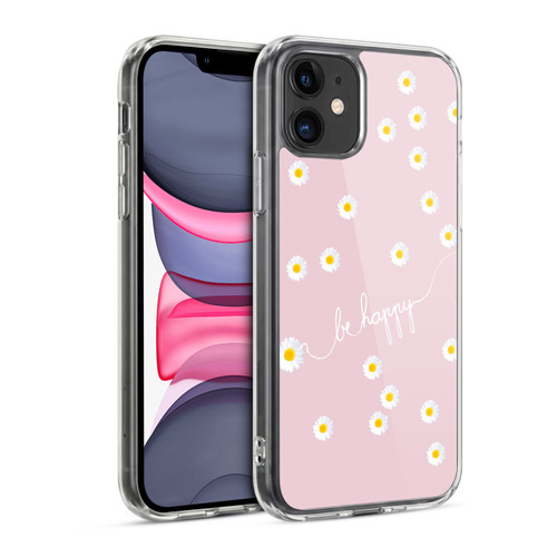 Monika Strigel Happy Daisy Blush Soft Gel Case for Apple iPhone 11