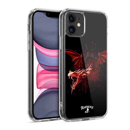 Alchemy Gothic Dragon Devils Travails Soft Gel Case for Apple iPhone 11