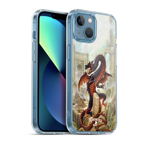 Alchemy Gothic Dragon Vindicta Pendragon Soft Gel Case for Apple iPhone 13 Mini & MagSafe