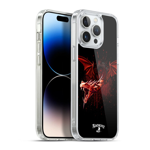 Alchemy Gothic Dragon Devils Travails Soft Gel Case for Apple iPhone 13 Pro Max & MagSafe