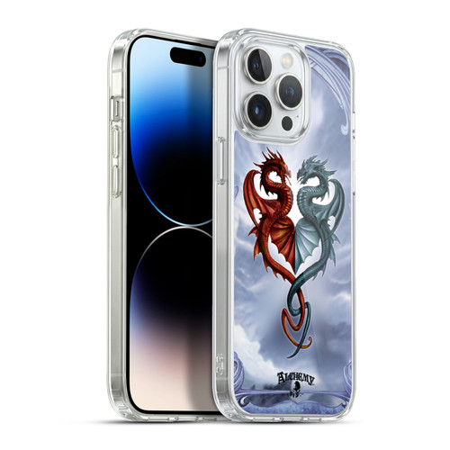 Alchemy Gothic Dragon Draconic Tryst Soft Gel Case for Apple iPhone 13 Pro Max & MagSafe