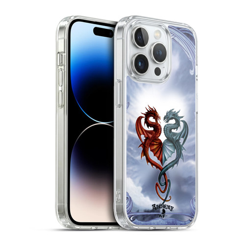 Alchemy Gothic Dragon Draconic Tryst Soft Gel Case for Apple iPhone 13 Pro & MagSafe