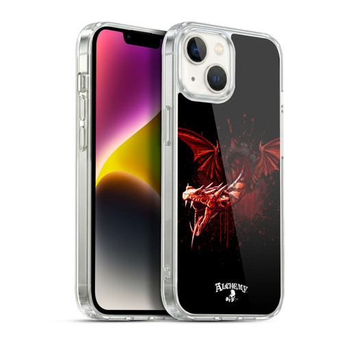 Alchemy Gothic Dragon Devils Travails Soft Gel Case for Apple iPhone 14