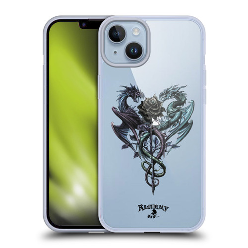 Alchemy Gothic Dragon Caduceus Rex Soft Gel Case for Apple iPhone 14 Plus & MagSafe