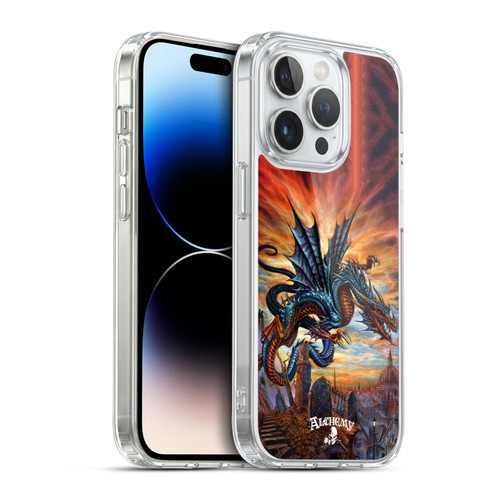 Alchemy Gothic Dragon The Highgate Horror Soft Gel Case for Apple iPhone 14 Pro & MagSafe