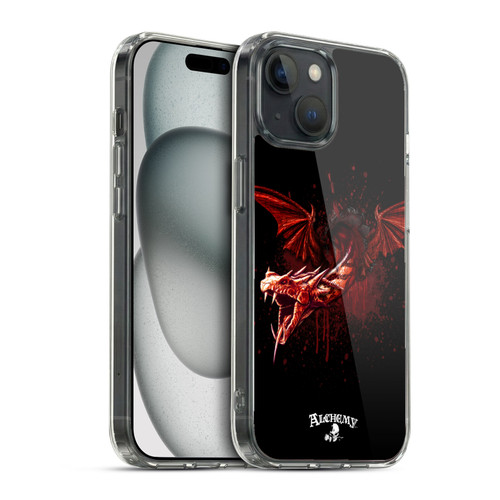 Alchemy Gothic Dragon Devils Travails Soft Gel Case for Apple iPhone 15 & MagSafe