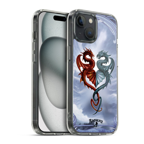 Alchemy Gothic Dragon Draconic Tryst Soft Gel Case for Apple iPhone 15 & MagSafe