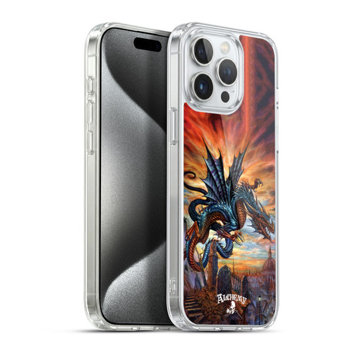 Alchemy Gothic Dragon The Highgate Horror Soft Gel Case for Apple iPhone 15 Pro Max & MagSafe
