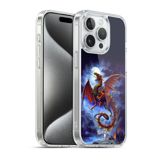 Alchemy Gothic Dragon Whitby Wyrm Soft Gel Case for Apple iPhone 15 Pro & MagSafe